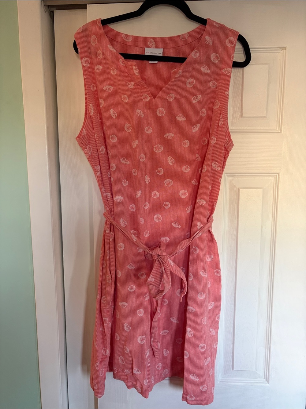 Coral Seashell Dress Size XL